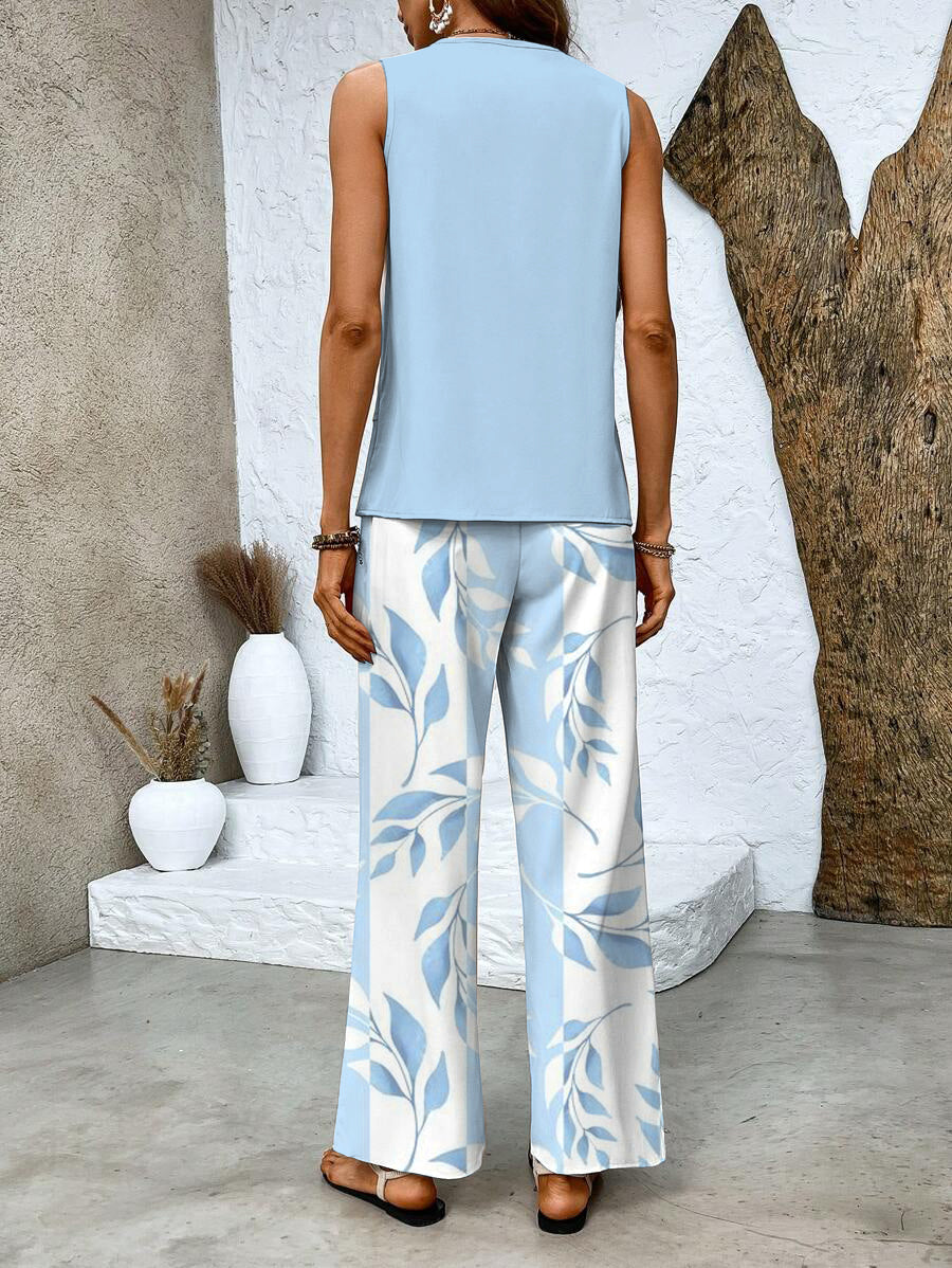 Dames Elegante Twee Delige Zomer Set