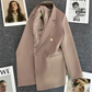 Bubbles Blazer | Vintage Mode Eén Knoop Blazer