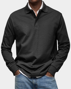 Heren Polo met Lange Mouwen Montarello