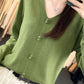 Wrenda-Lynn Trui | Casual V-hals Gebreide Trui