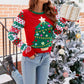 Dyana Trui | Dames Winter Gebreide Kersttrui met Feestelijk Ontwerp