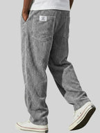 Heren Casual Corduroy Broek Montarello