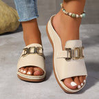Dames Orthopedische Instap Sandalen Platform