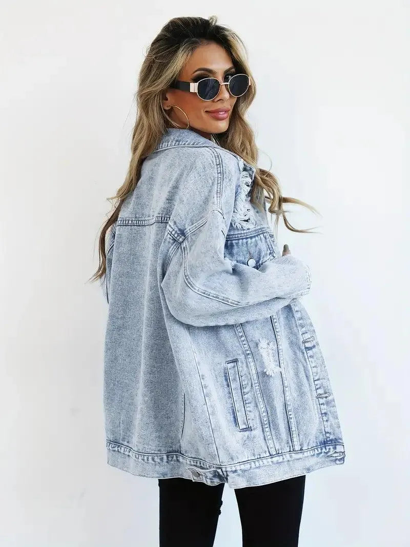 Clarissa Jacket | Dames Winter Denim Jas
