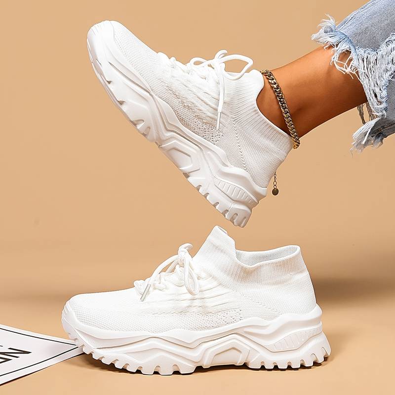Lorimer Schoenen | Unisex Hoge-Top Ademende Knit Schoenen