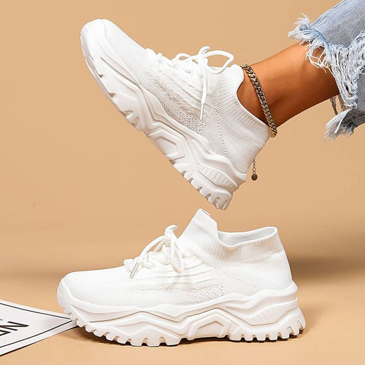Lorimer Schoenen | Unisex Hoge-Top Ademende Knit Schoenen