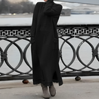 Dames Comfortabele Winter Maxi Jurk