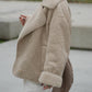 Xerina Jas | Herfst Imitatie-Shearling Jas