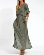 Dames Lange Maxi Jurk