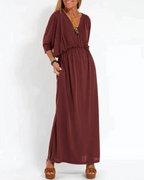 Dames Lange Maxi Jurk