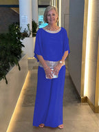 Dames Elegante Twee Delige Set Verfijnd