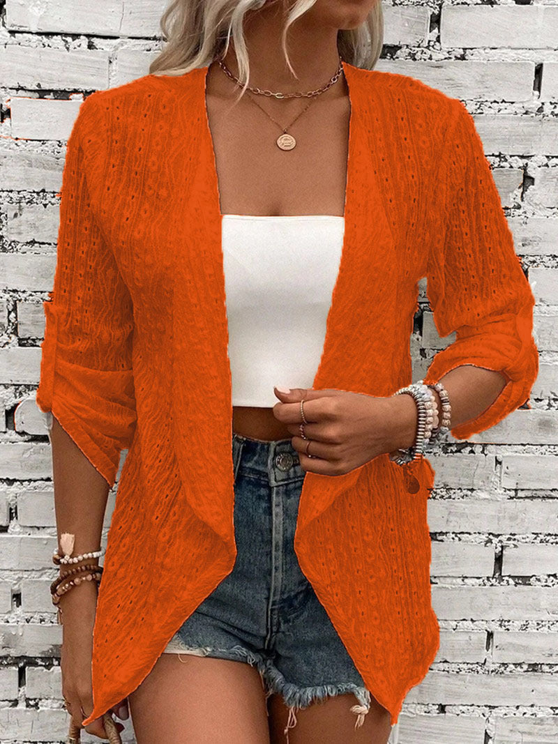 Udine Vest | Dames Herfst Gehaakt Gebreid Relaxed Fit Vest met Open Voorkant