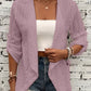 Udine Vest | Dames Herfst Gehaakt Gebreid Relaxed Fit Vest met Open Voorkant