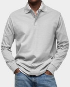 Heren Polo met Lange Mouwen Montarello