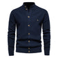 Werner Vest | Heren Gebreid Knoopvest voor Winterdagen