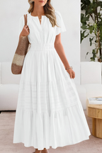 Dames Zomer Maxi Jurk Gelaagd