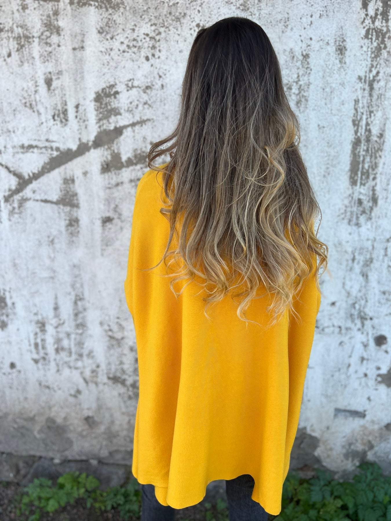 Vera Trui | Dames Herfst Oversized Gebreide V-Hals Trui met Lage Schouders