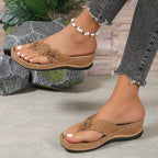Dames Orthopedische Instap Sandalen met Demping