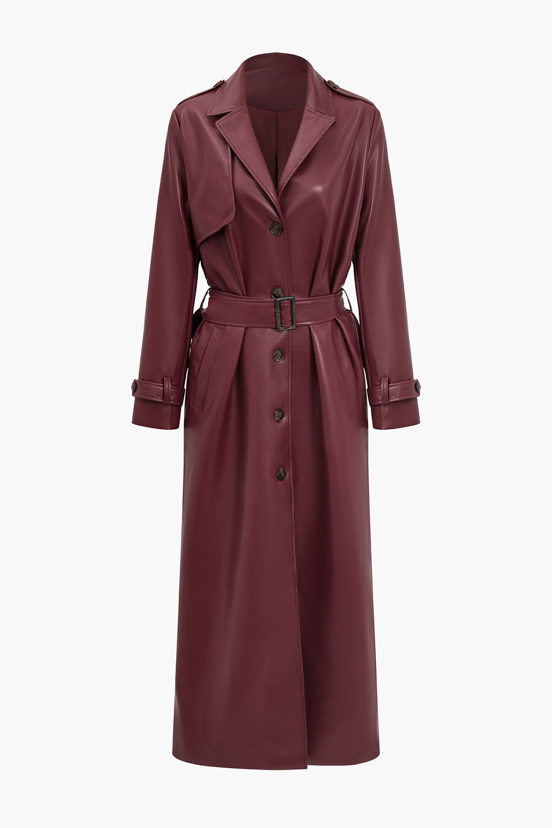 Xernia Trenchcoat | Herfst Lange Jas met Ceintuur