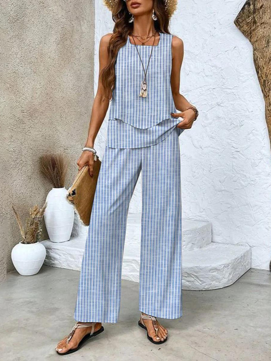 Dames Elegante Twee Delige Zomer Set