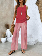Dames Elegante Twee Delige Zomer Set
