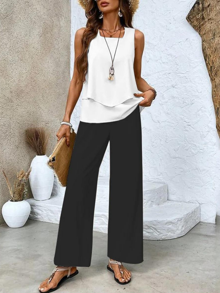 Dames Elegante Twee Delige Zomer Set