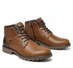 Heren Halfhoge Warme Laarzen Retro Stijl