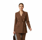 Women's Satin Blazer Vest Business Style