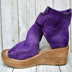 Dames Sleehak Sandalen met Gespband