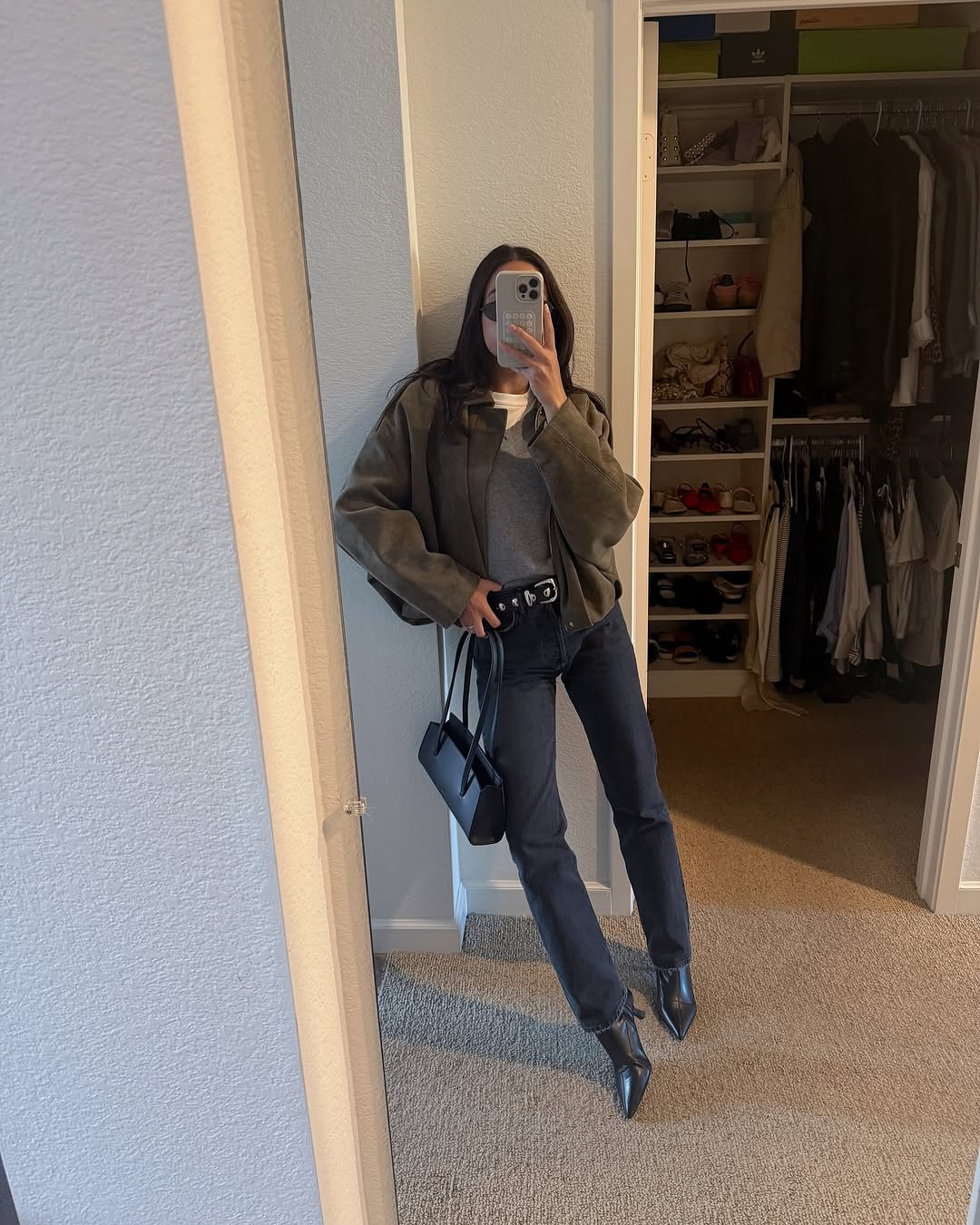 Xaviera Jas | Herfst Suède Jas met Rits