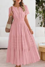 Dames Zomer Maxi Jurk Gelaagd