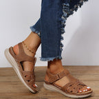Dames Orthopedische Sandalen Geweven Bandjes
