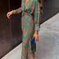 Ela - Knotted V-Neck Maxi Dress