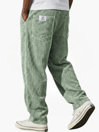 Heren Casual Corduroy Broek Montarello