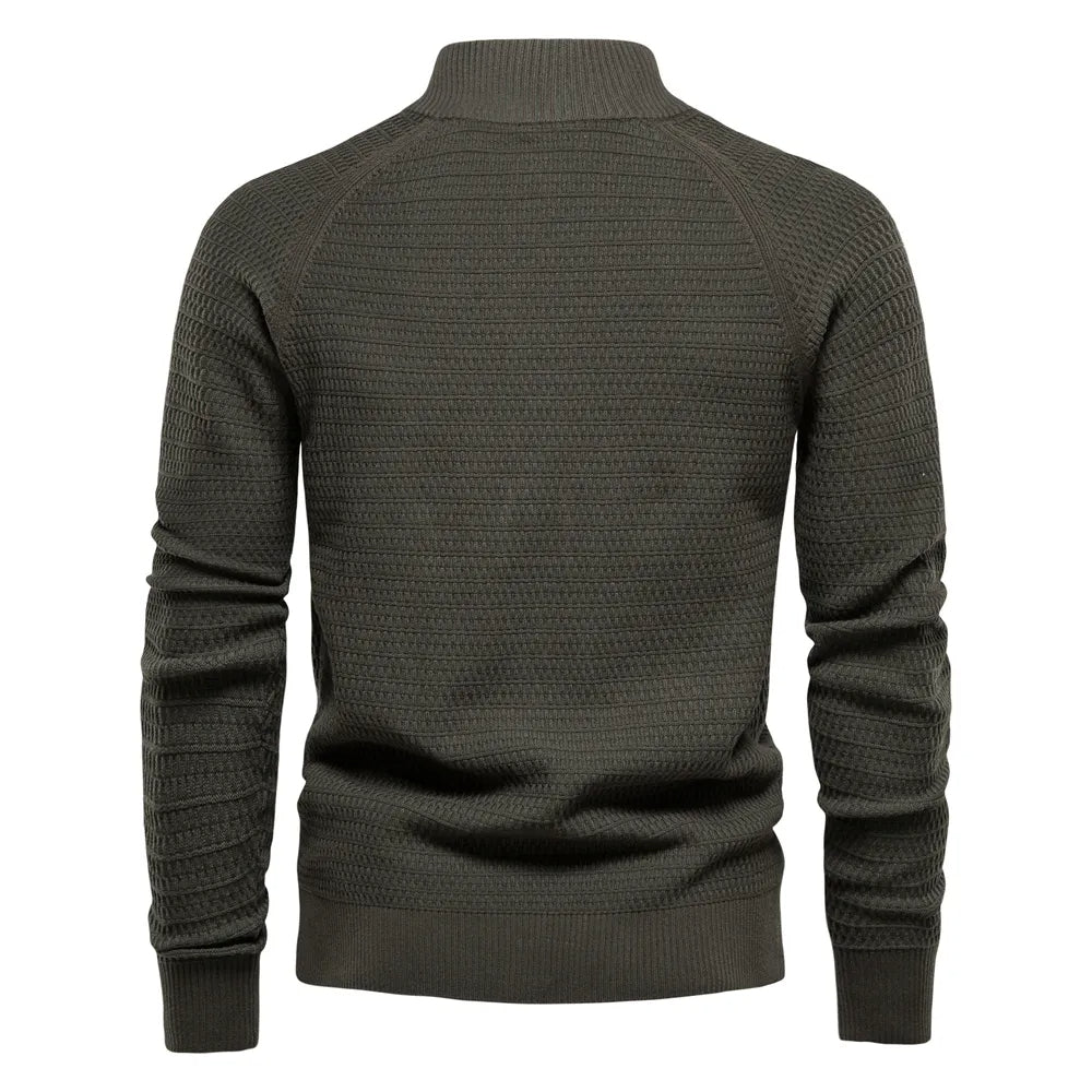 Werner Vest | Heren Gebreid Knoopvest voor Winterdagen