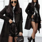 Wilfreda Jas | Dames Winter Klassieke Double-Breasted Trenchcoat