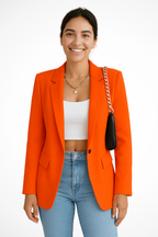 Dames Elegante Blazer Tijdloze Stijl