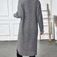 Phemie Jurk | Knusse Asymmetrische Gebreide Trui Jurk