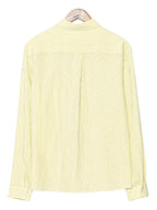 Heren Seersucker Gestreepte Zomershirt Montarello