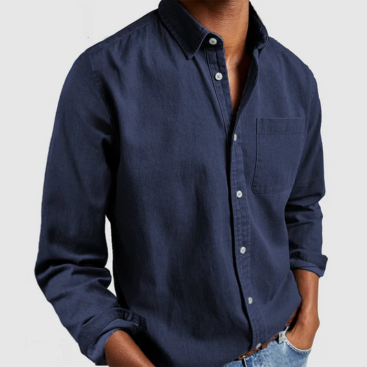 Wally Shirt | Heren Klassiek Button-Up Casual Overhemd