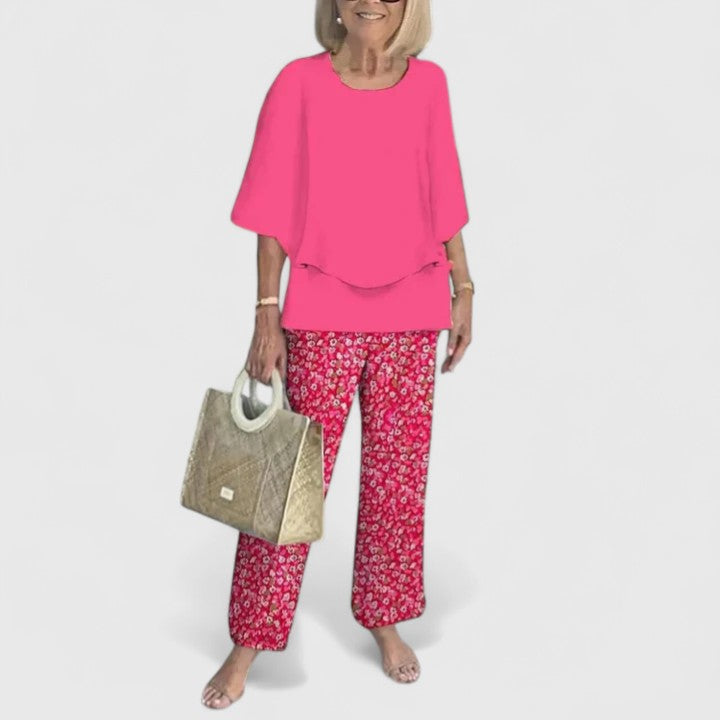 Dames Elegante Tweedelige Set