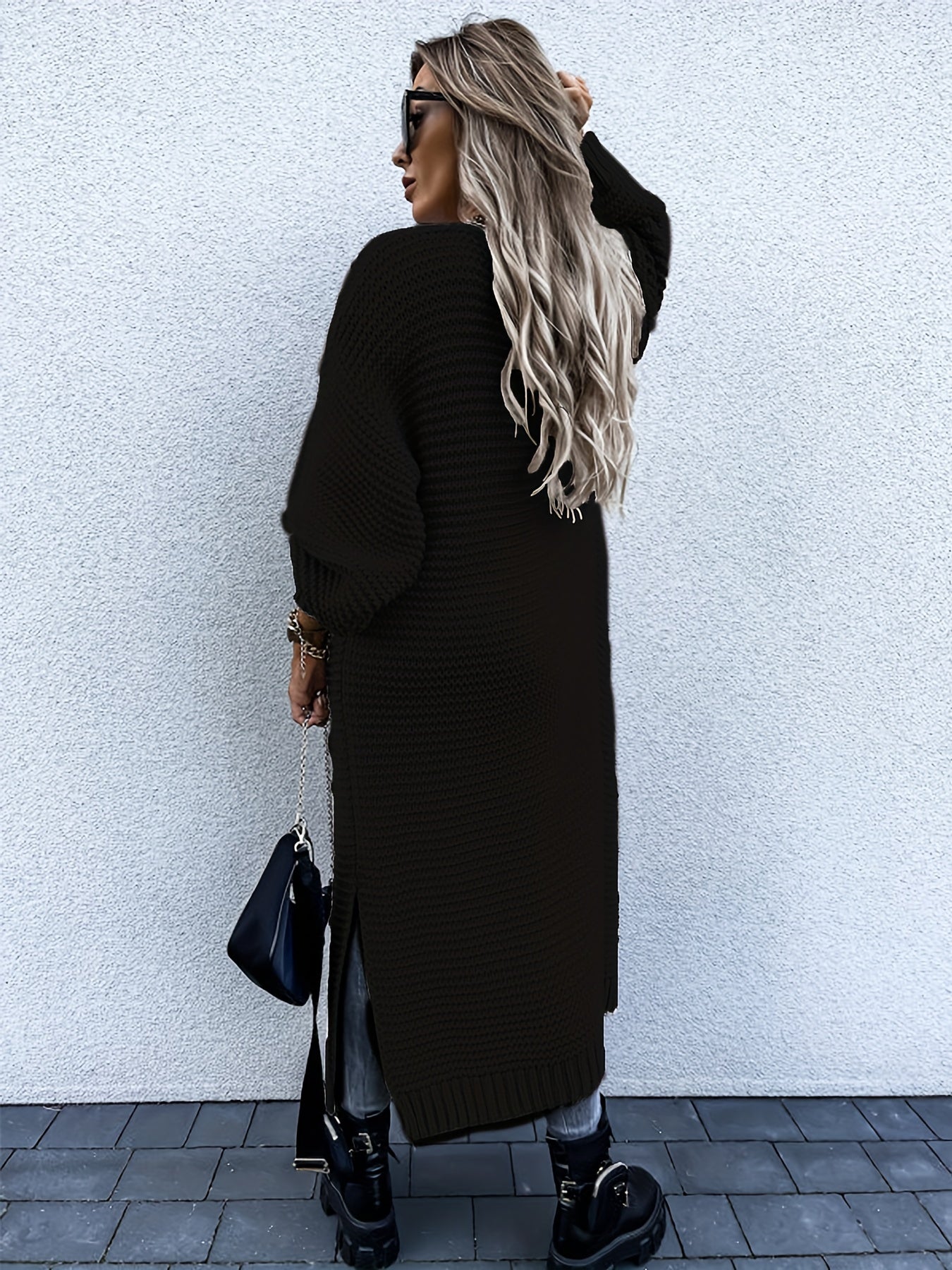 Rolana Vest | Lange Vest met Capuchon