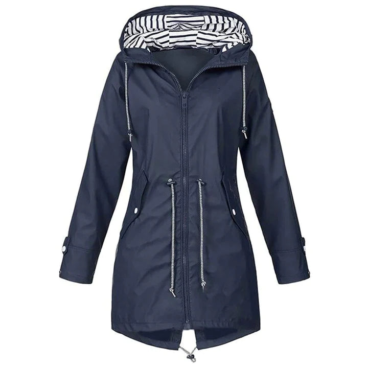 Elin Jas | Dames Winter Waterdichte Windjack met Capuchon