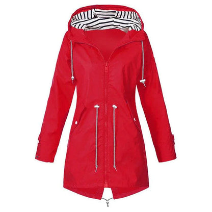Elin Jas | Dames Winter Waterdichte Windjack met Capuchon