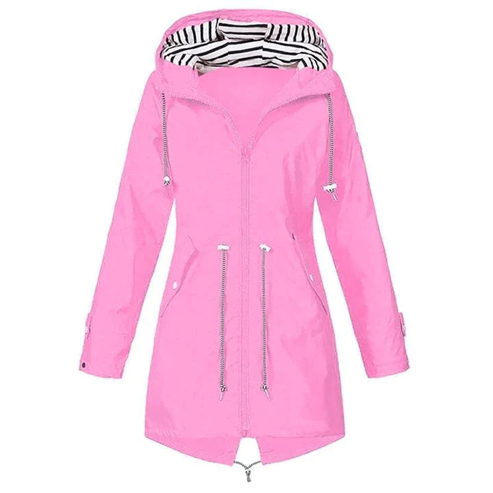 Elin Jas | Dames Winter Waterdichte Windjack met Capuchon