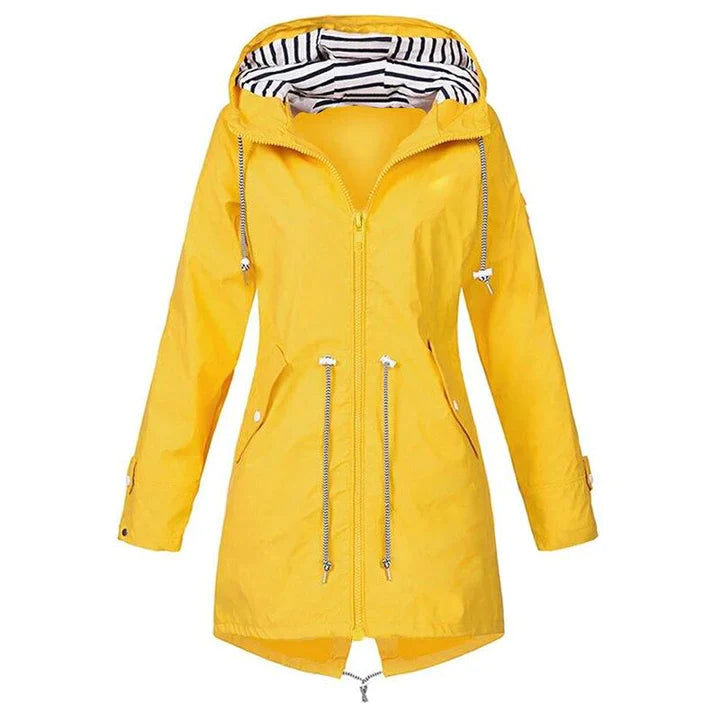 Elin Jas | Dames Winter Waterdichte Windjack met Capuchon