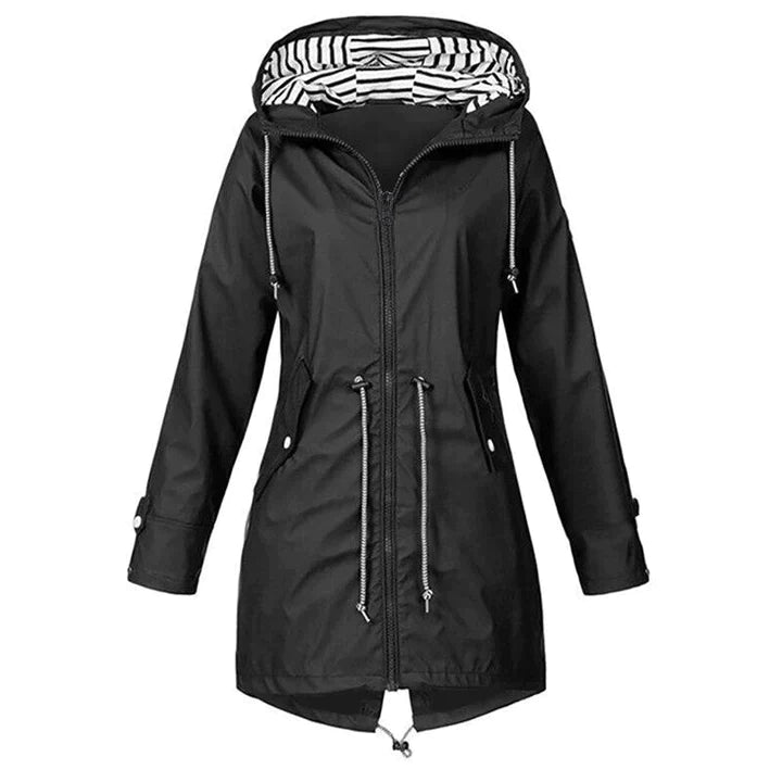 Elin Jas | Dames Winter Waterdichte Windjack met Capuchon