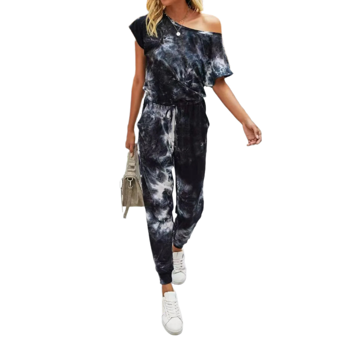 Dames Off Shoulder Zomer Jumpsuit