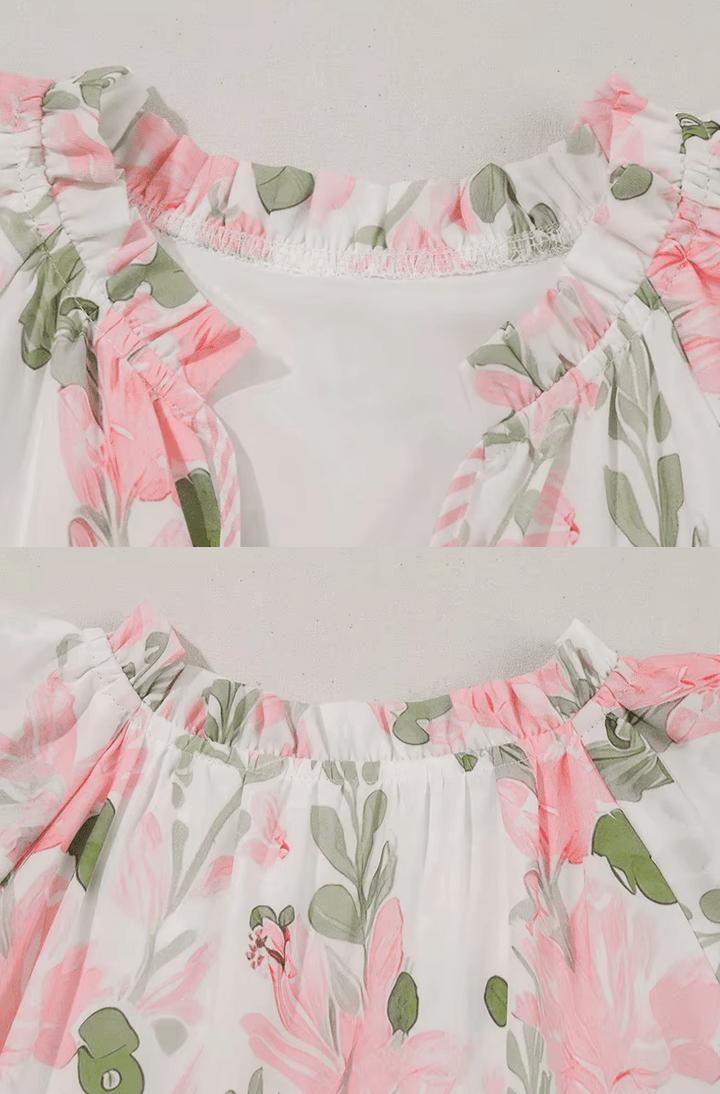 Dames Blush Mini Jurk