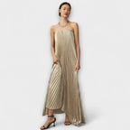Women's Floral Print Maxi Dress with Sweetheart Neckline